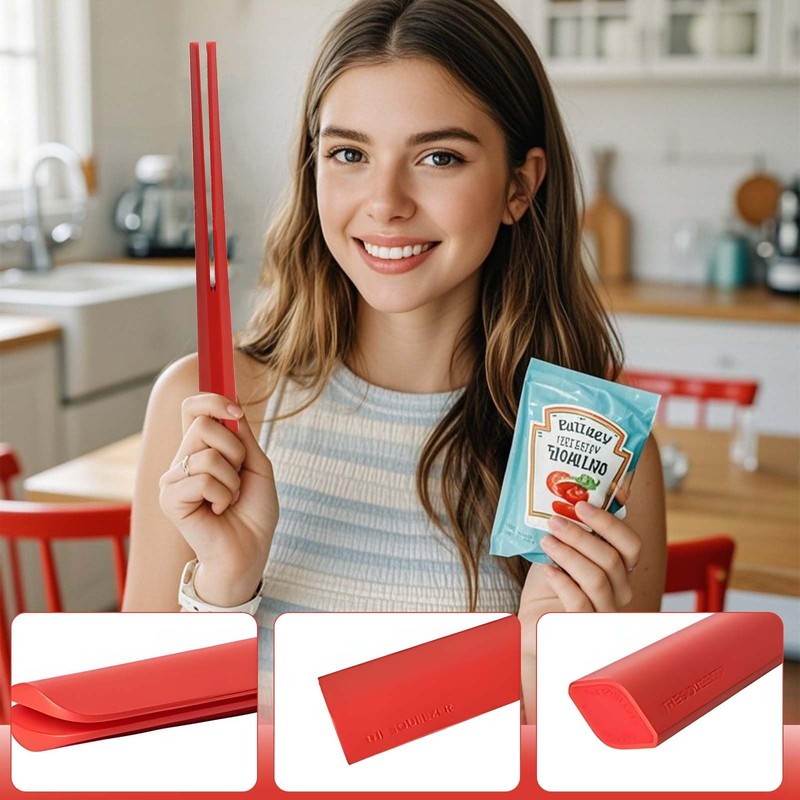 Food Sauce Bag Squeezer - Sauce Bag Extruder and Condiment