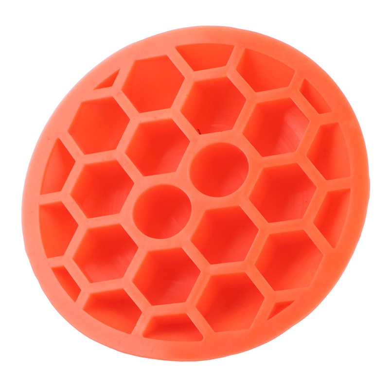 2Pcs Golf Force Pads Orange Rubber Reusable Skill Improvement Enhanced