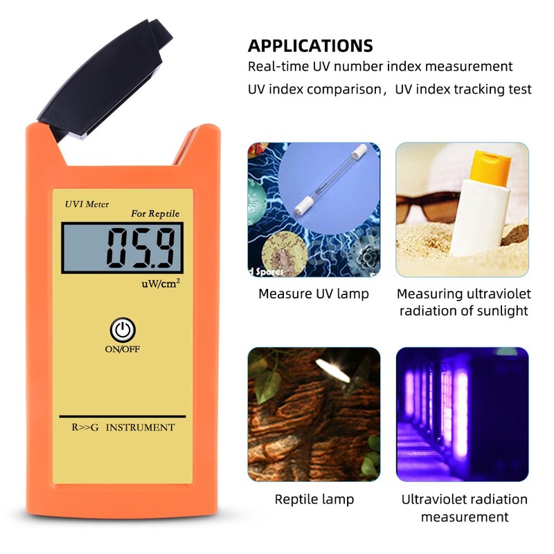 Portable Handheld UV Detector Meter Solar Index Tester for Measuring