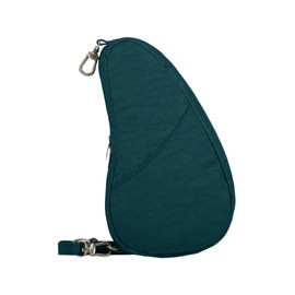 [Healthy Back Bag] Textured Nylon Large Baglet, Dark Teal, dark teal
