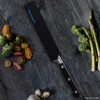 Messermeister 6” Utility Edge-Guard, Black - Fashionable & Functional Knife