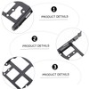 IWOWHERO 3PCS Hard Drive Mounting Bracket Durable SSD Tray for