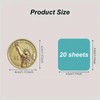 Transparent Sticky Note, 8 Counts/160 Sheets Square Waterproof Self Adhesive