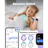BIGGERFIVE Smartwatch Kinder, 1,8" Fitness Uhr Schrittzähler, 24/7 Puls, IP68