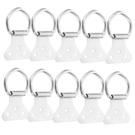 Operitacx 10pcs Heavy Duty D Ring Picture Hangers Durable Frame Hooks for Securely Hanging Artwork for Gallery Walls and Home Decor Versatile for Various Frame