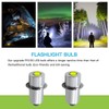 JRSHOME 2Pcs P13.5S LED Flashlight Bulbs, 2024 Upgrade Light for