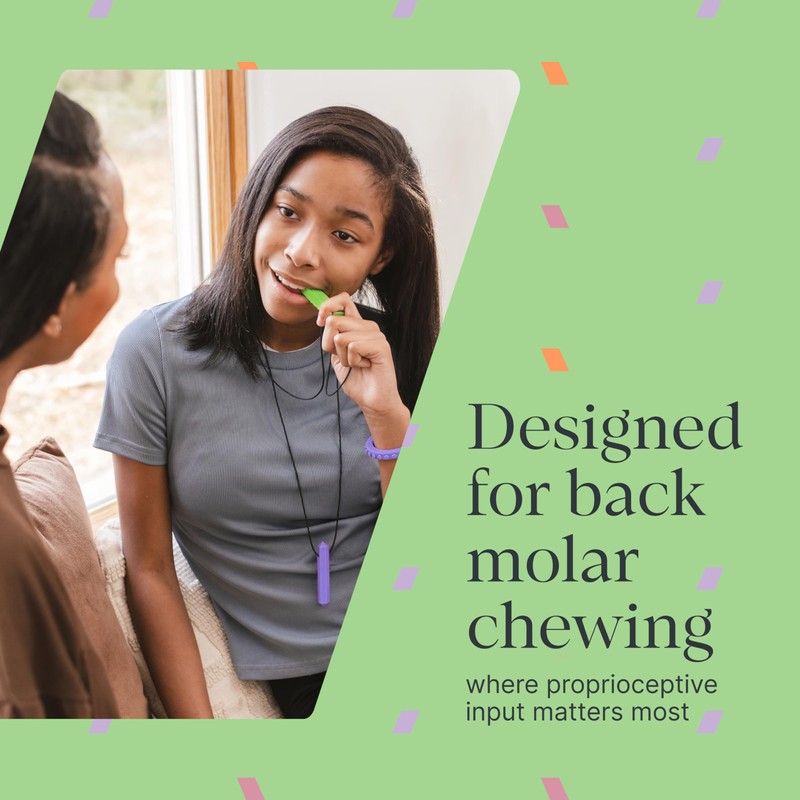 ARK Brick Stick, Chew Necklaces for Sensory Kids and Adults,