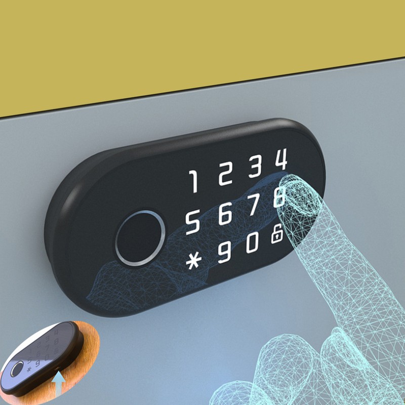 Drawer Fingerprint Password Lock Biometric Electronic Cabinet Access Control Keypad