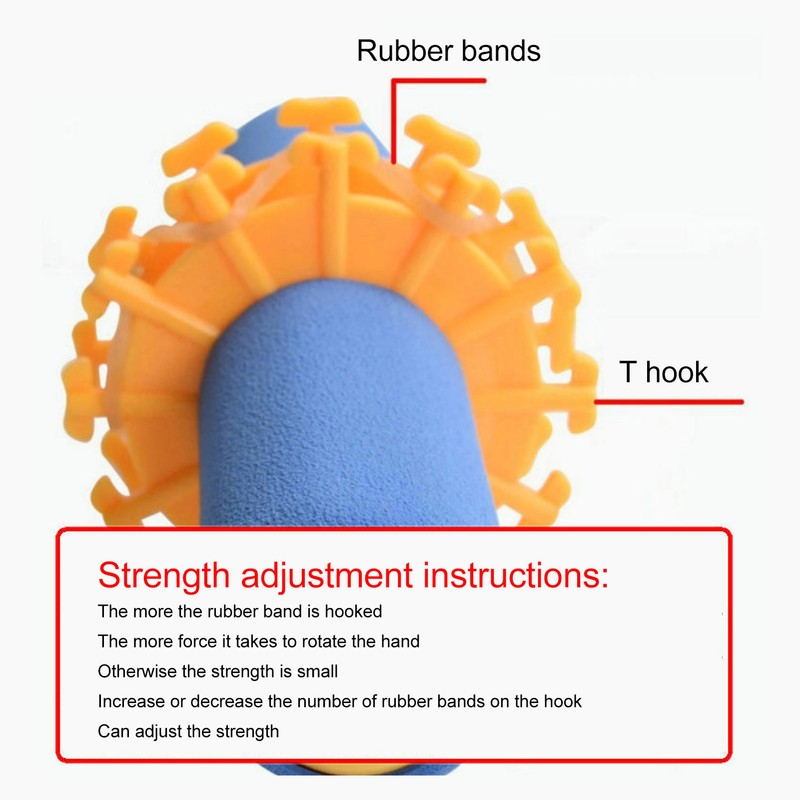 Wrist Exercise Bars Adjusted Strength Elastic Forearm Exercise Hand Grip