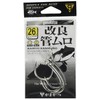 Gamakatsu Single Hook Improved Tube Muro 28 No. 4 Silver