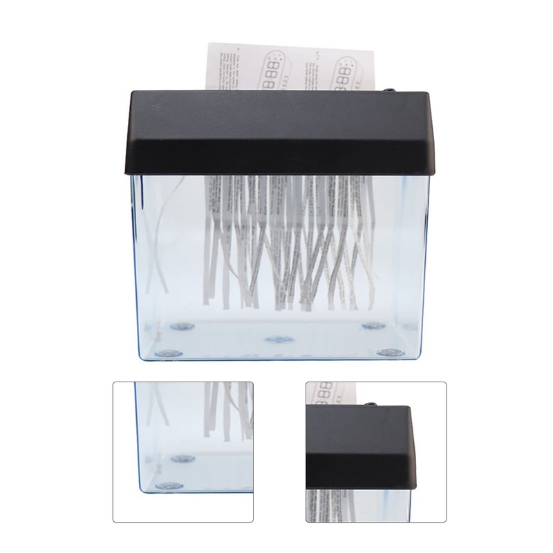 Mini Electric USB Shredder, Automatic Feeding, High Efficiency, Compact and