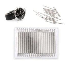 Pasadores de Reloj Barra de Resorte Resistente, 20 Piezas Barra de Pasador de Reloj Barras de Resorte Relojes Correa Enlace Reloj de Pulsera Reparació