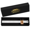 HOLZWURM Marking Gauge with Stainless Steel Metal Ruler, 300 mm