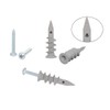 Self Drilling Drywall Plastic Anchors with Screws, Expansion Screws 100
