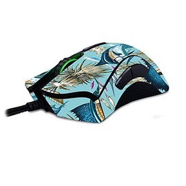 MightySkins Skin Compatible with Razer Deathadder Elite - Island Fish | Protective, Durable, and Unique Vinyl Decal wrap Cover | Easy to Apply, Remove, and Change Styles | Made in The USA