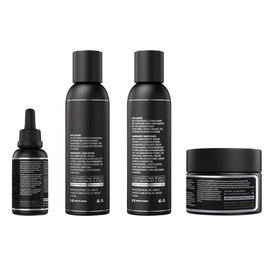 The Beard Struggle Kit for Men - Silver Collection Alfheim's Forests - Balm, Oil, Wash & Conditioner