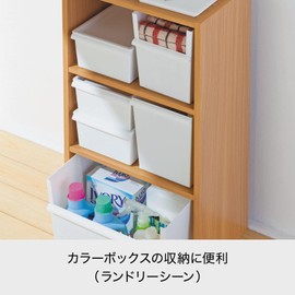 LIKE-IT JT-07 Storage Case, Retort Food Storage, Small Storage, Container, Wide Color Box Rail Parts, White, For JT-01, 02, 03