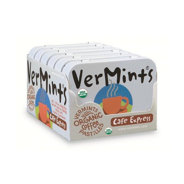 VerMints Organic Breath Mints, Wintergreen / 1 pack