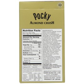 Glico Pocky Almond Crush, 1.37-Ounce (Pack of 10)