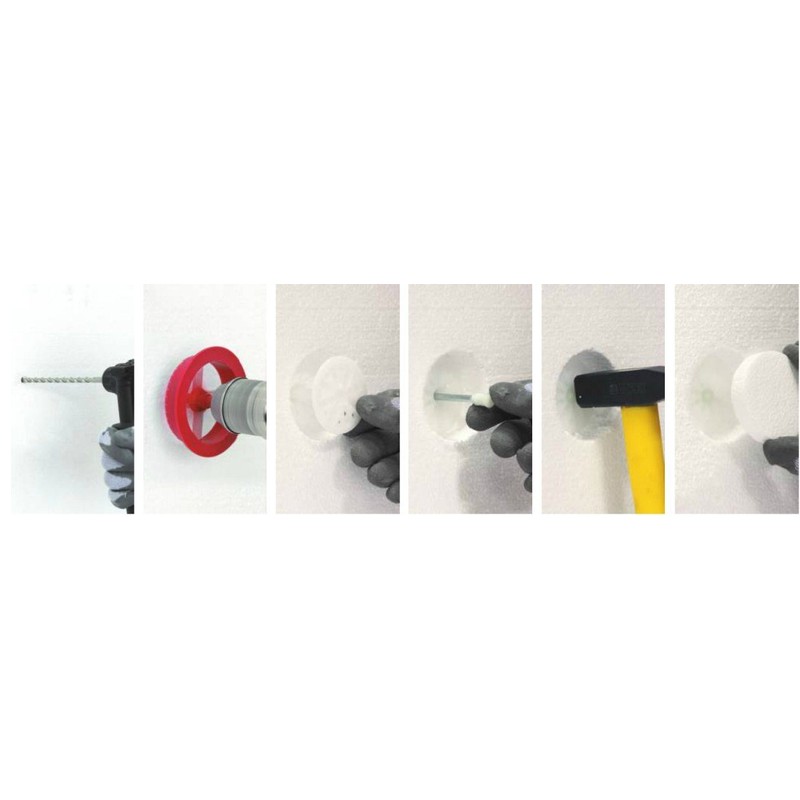 Befestigungsmaterial WKRET-MET Polystyrene Milling Machine for Insulation Dowels ETICS -