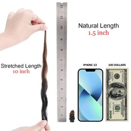 MIMAN 5 Packs 10 Inch Short Crochet Hair Braids for Black Women 12MM Curly Synthetic Crochet Hair Extensions for DIY Mohawk Afro Braided Wigs(Black to Brown #1B/30)