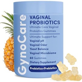 Vaginal Probiotics pH Balance Gummies for Women Vaginal Health & Odor | Prebiotics and Probiotics for Women, Pineapple gummies for ph Balance and Vagi