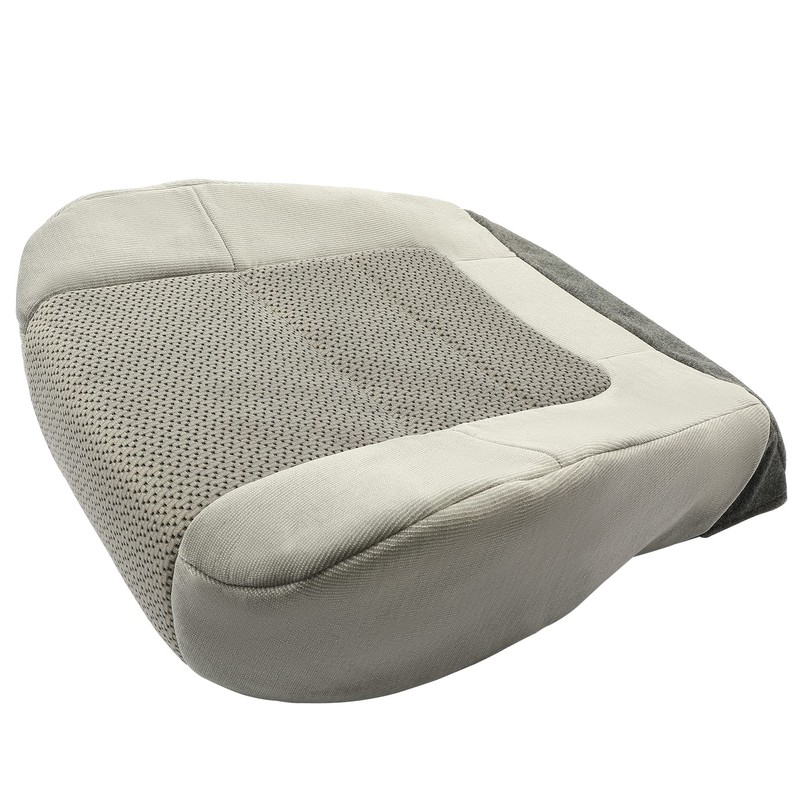KUAFU New Gray Driver Side Bottom Seat Cover Cloth Compatible