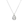 canal 4c silver necklace, Silver