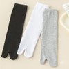 Weuiean CEZD-73 Women's 2 Toe Socks, Crew Socks, Cotton Blend,
