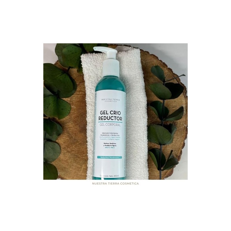 Nuestra Tierra Cosmtica Kit Gel Crioreductor Corporal Oleo Gel Termognico