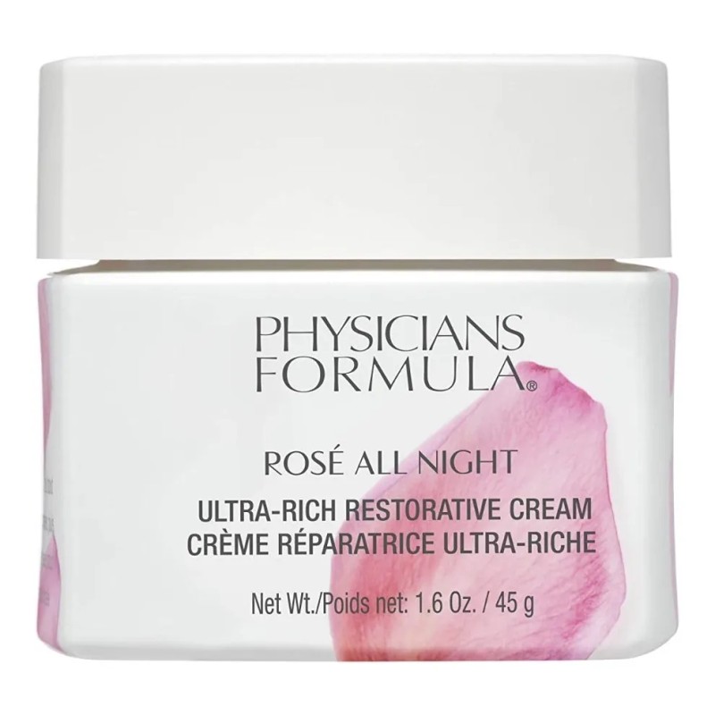 Physicians Formula Rosé All Night Crema Facial de Noche, Piel