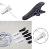 12Pcs Headphone Headset Cable Cord Clip Holder Earphone Wire Clip