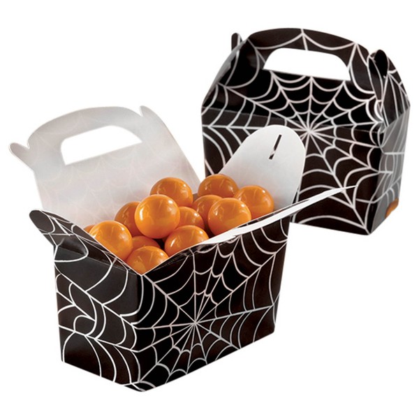 Halloween Spiderweb Treat Boxes 5ct
