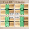 Chlmetf 6Pcs Reusable Decking Spacers with high-Quality Plastic and 4