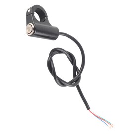 Interruptor de Montaje en Manillar de Motocicleta, Botón Pulsador, Faros Delanteros, Luces Antiniebla de Freno, (Botón de reinicio automático tipo A)