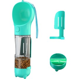 CAVA HEAT LAKE Three in one Portable Dog Water Bottle (Blue)
