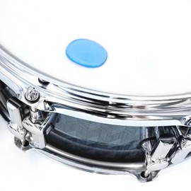 keepdrum Damper Pad Set, Overtone Mute for Drum Kit and Cymbals 3 Colours, Pack of 18