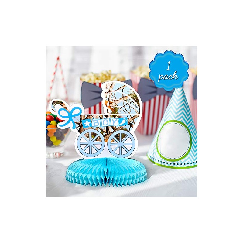 Havercamp BB76681 Light Blue Its a Boy Centerpiece