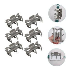 Gatuida 6Pcs High-Temperature Resistant Hair Roller Clips Sturdy Hot Curler Clips for Women Non-Slip Styling Tools Strong Hold for Hair Types