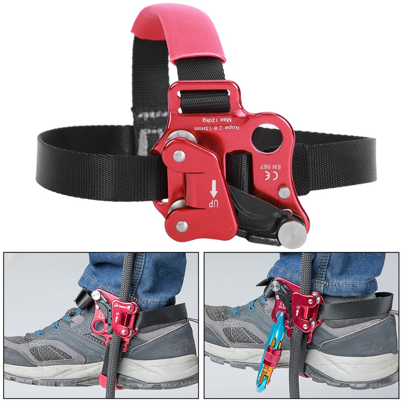 Aviation Aluminum Left Right Foot Outdoor Rock Climbing Mountaineering Foot