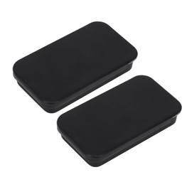 VBESTLIFE 2pcs Alcohol Stove Windproof Mini Portable Camping Stove for Picnic BBQ Camp Hiking (Black)