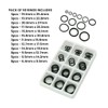 BlissMart 50pc O-ring Assortment Set Pack Rubber Seals Set DIY