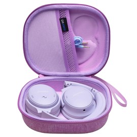 DR·AMIU Hard Case Compatible with Bose QuietComfort, QC Ultra, QC 45, QC 35, QC45 SE, QC SE Wireless Noise Cancelling Headphones, Soundcore H30i On-Ear Headset Purple