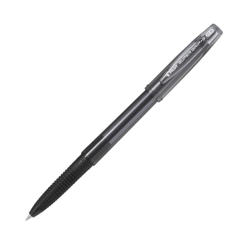 Pilot BSGC100EF10BB Super Grip G Permanent Ballpoint Pens, Cap Type,