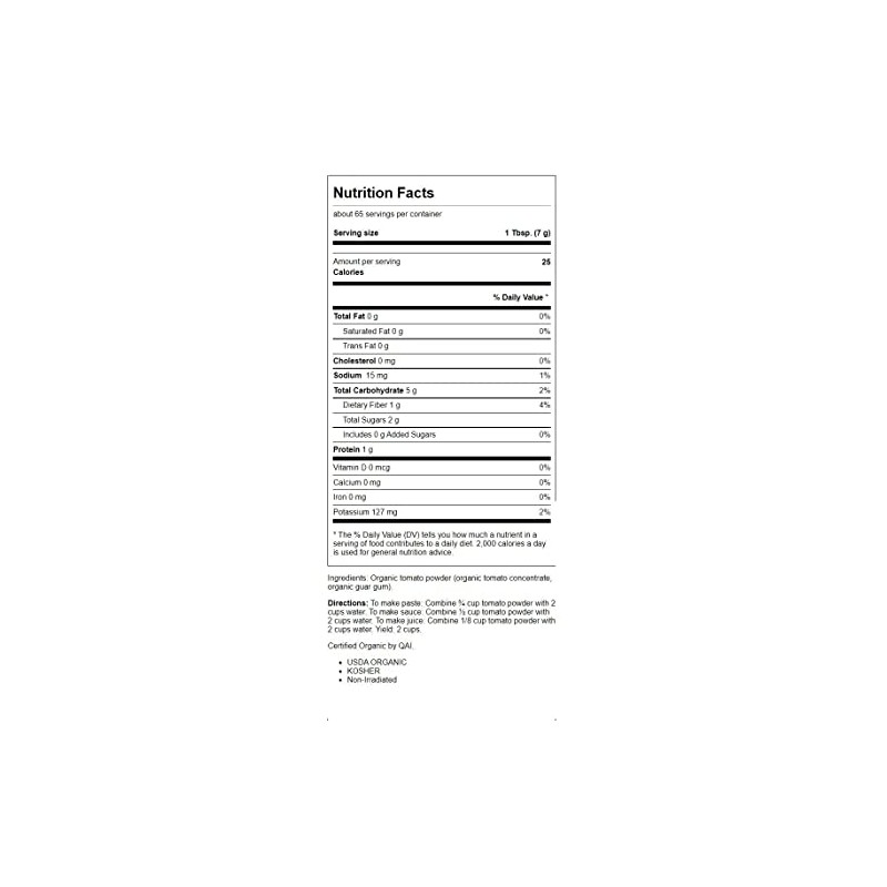 Frontier Co-op Organic Tomato Powder 1lb