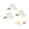 KaminoKa Dove Holding Olive Hope Peace Symbol Dove Set of