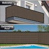 Cisvio 5ft x50ft Privacy Screen Fence 90% Blockage Heavy Duty