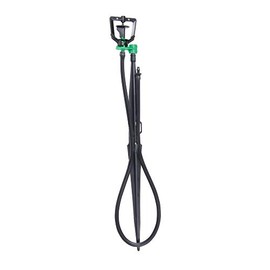 DIG 8855-1GB Sprinkler on Spike with Interchangable Heads Micro Sprayer, Black