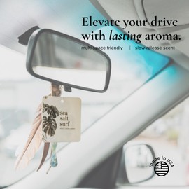 Sea Salt Surf Car Air Freshener, 4 Pack