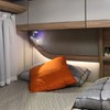 THALASSA 3W RV Stepless Dimmable Reading Light for Boat 12V
